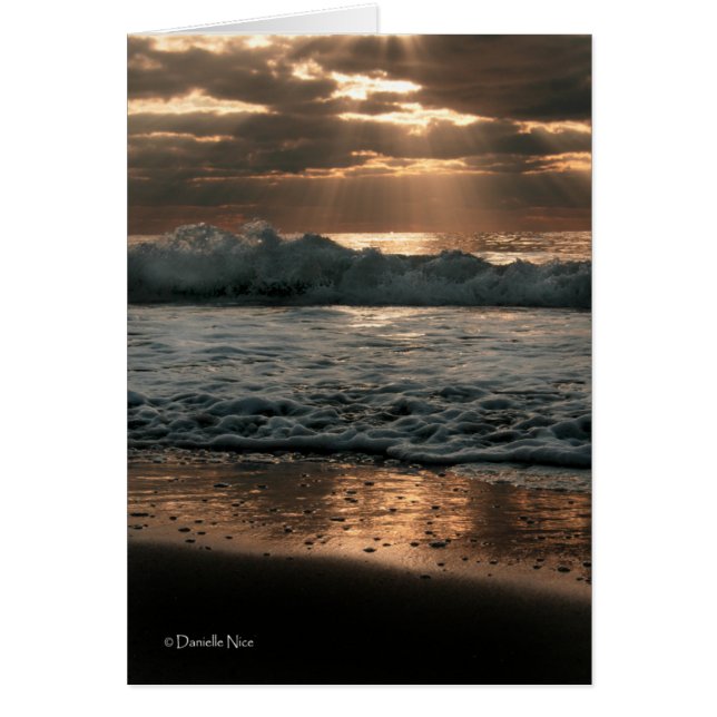 Stänk-kort Hälsningskort (Framsidan)