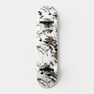 Stänk och droppkonst mini skateboard bräda 18,5 cm