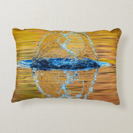 Stänk på en fallkväll prydnadskudde