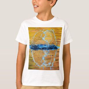 Stänk på en fallkväll t shirt