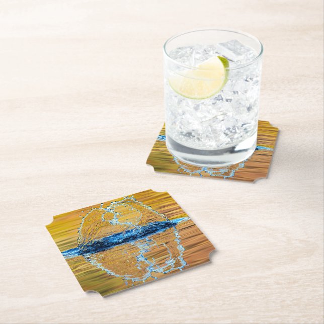 Stänk på en fallkväll underlägg papper (Insitu)