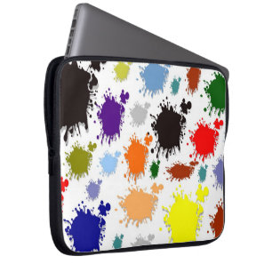 Stänk Paint Electronics Bag Laptop Sleeve