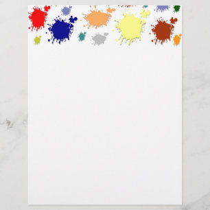 Stänk Paint Flyer