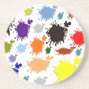 Stänk Paint Underlägg