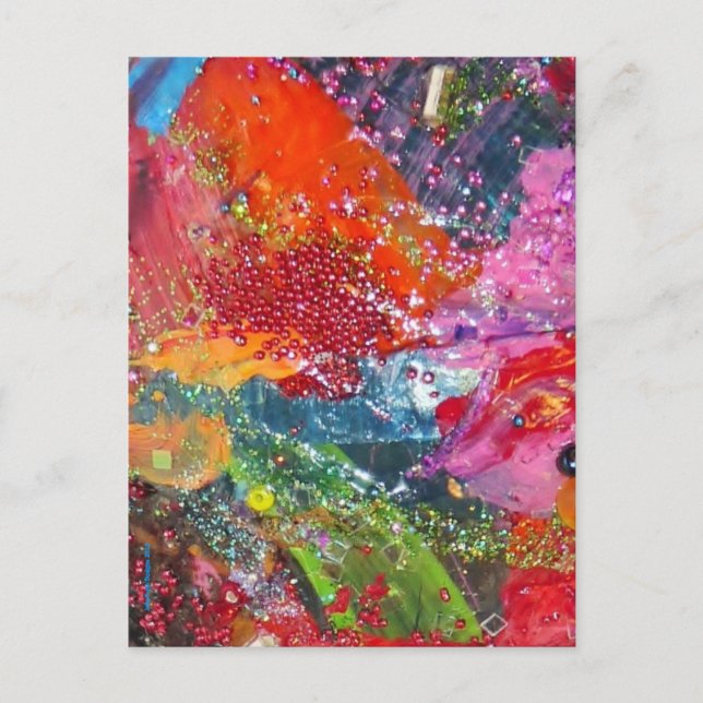 Stänk! Regnbågeanslutningen Vykort (Framsida)