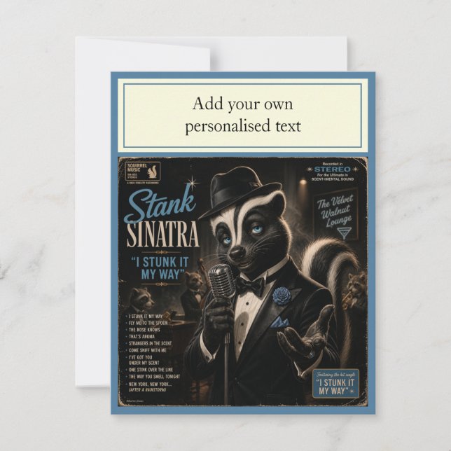 Stank Sinatra Album: en Parodi (Framsida)