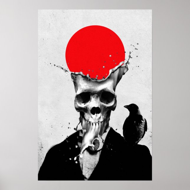 Stänk Skull Poster (Framsidan)
