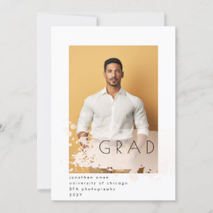 Stänk-titel: Minimalistiskt foto Studenten Meddelande
