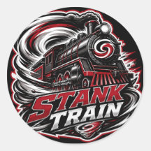 Stank Train Carolina Hockey Klistermärke