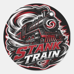 Stank Train Carolina Hockey Klistermärke