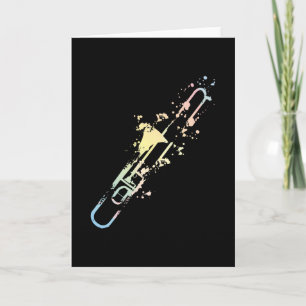 Stänk Trombone Kort