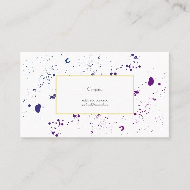 Stänk Visitkort (Framsida)