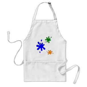 stänka platta apron förkläde