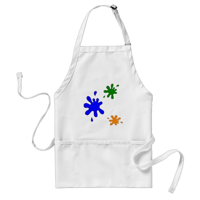 stänka platta apron förkläde (Framsidan)