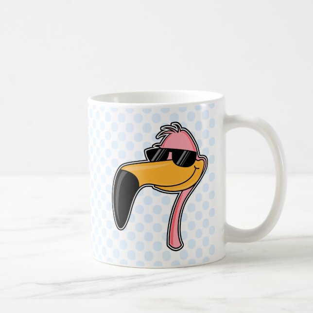 StänkskärmFlamingo Kaffemugg (Höger)