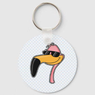 StänkskärmFlamingo Nyckelring