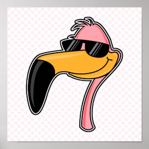 StänkskärmFlamingo Poster