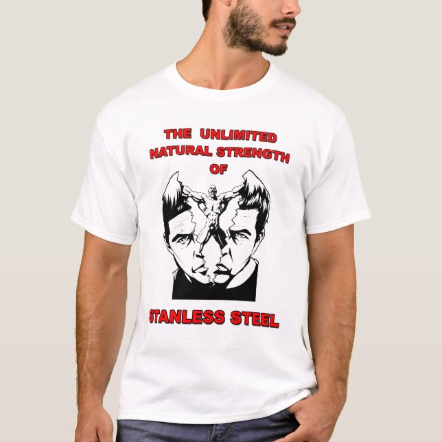 Stanless stålsätter manar utslagsplats t-shirt (Framsida)