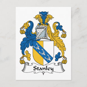 Stanley Family Crest Vykort