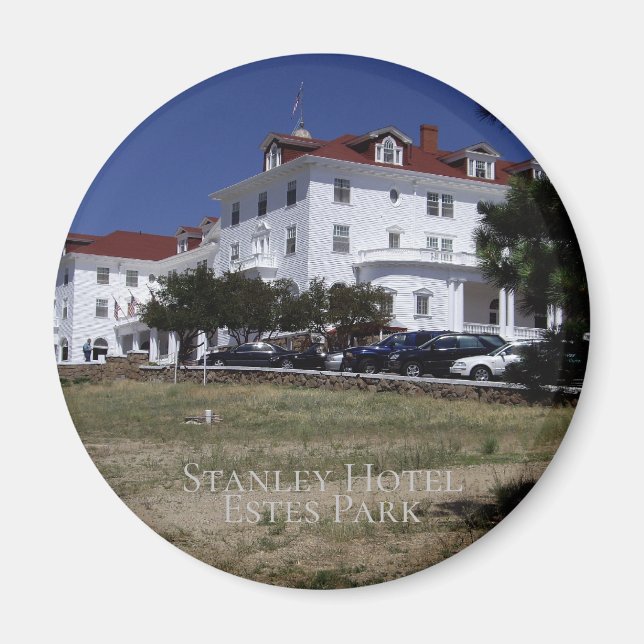 Stanley Hotel Estes Park Colorado Magnet (Framsidan)