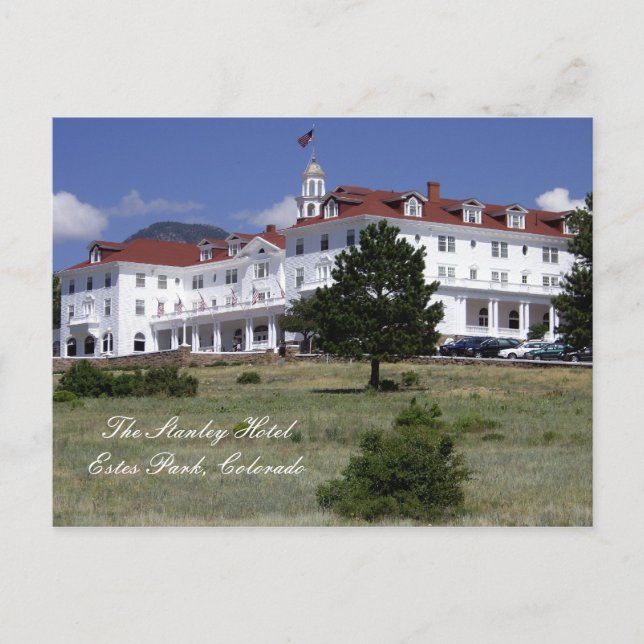 Stanley Hotel Postcard Vykort (Framsida)