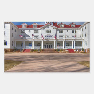 Stanley Hotel Rektangulärt Klistermärke