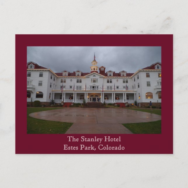 Stanley Hotel-vykort Vykort (Framsida)