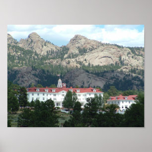 Stanley hotell - Estes parkerar, Colorado Poster