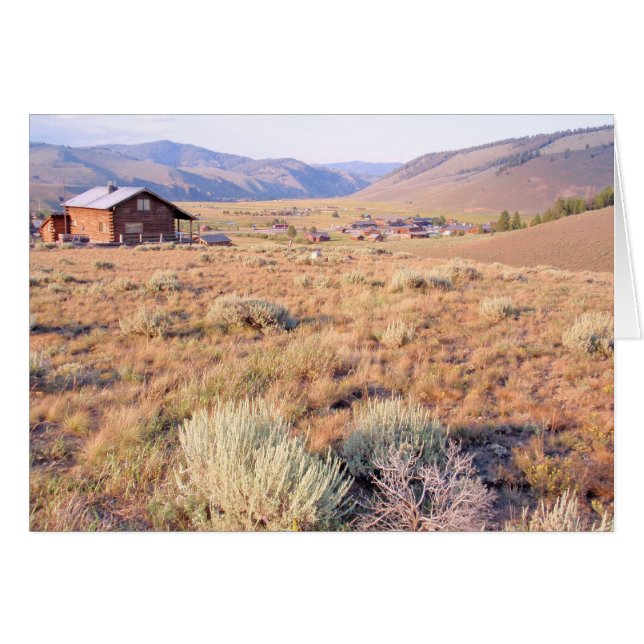 Stanley, Idaho Hälsningskort (Framsidan Horizontal)