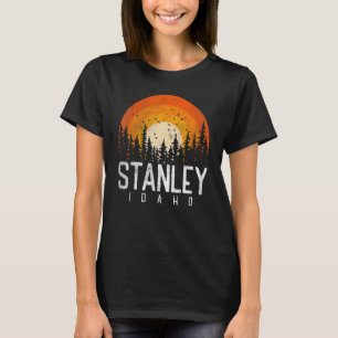 Stanley Idaho ID Retro Stil Vintage 70s 80-tal 90- T Shirt