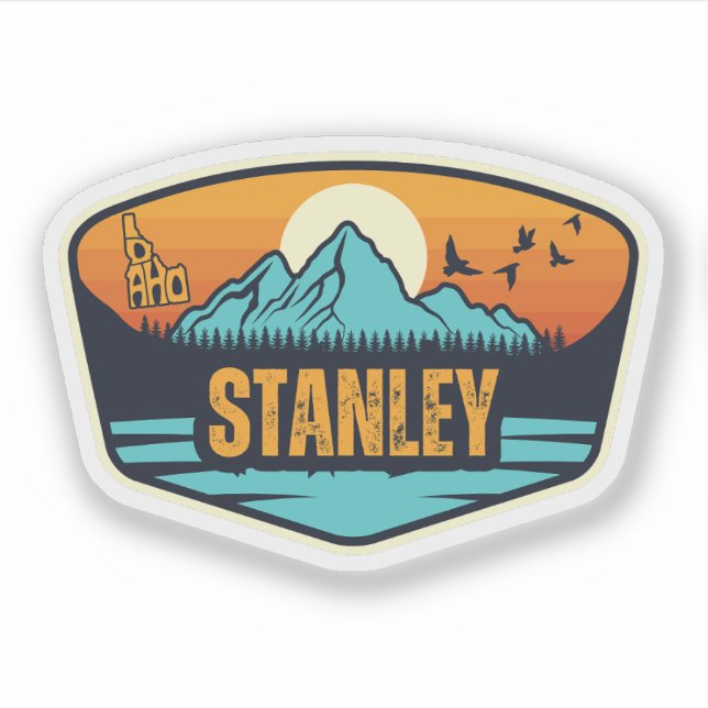 Stanley, Idaho Klistermärken (Framsida)
