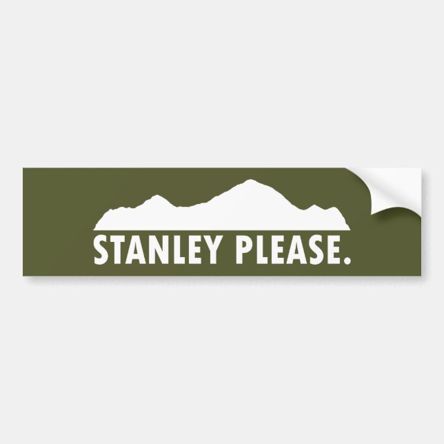 Stanley Idaho Snälla Bildekal (Framsidan)