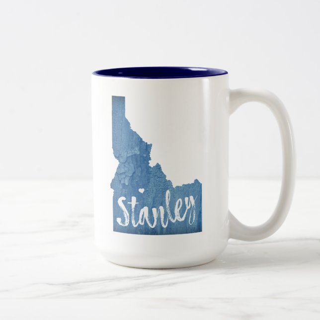 Stanley Idaho Wood Grain Två-Tonad Mugg (Höger)