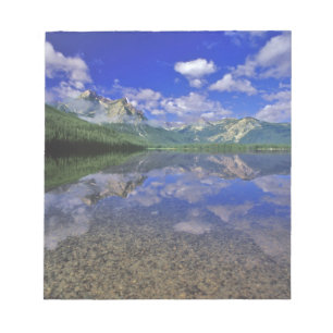 Stanley Lake i Sawtooth-bergen i Idaho Anteckningsblock