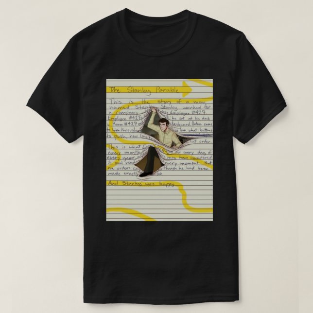 Stanley parable, the stanley parable, stanley para t shirt (Design framsida)
