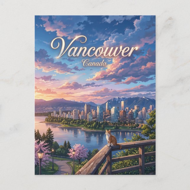 Stanley Park Kanada Vykort (Framsida)