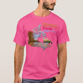 Stanley Park Vancouver British Columbia Canada Fal T Shirt