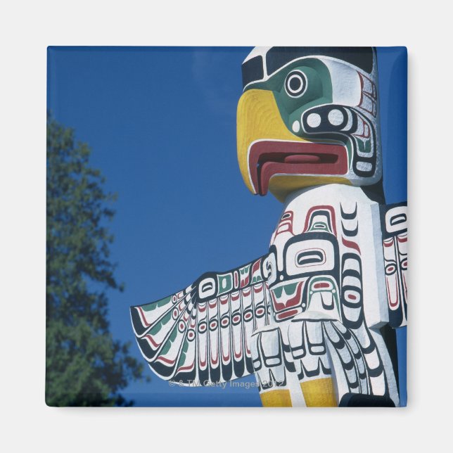 Stanley Park, Vancouver, British Columbia Magnet (Framsidan)