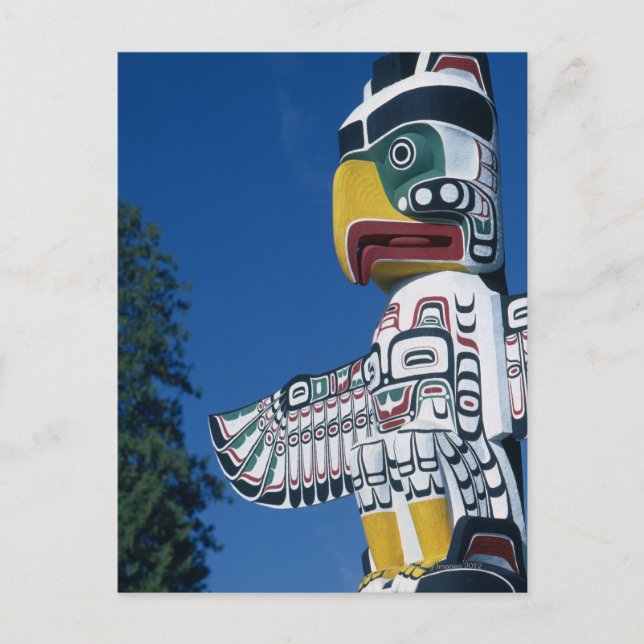 Stanley Park, Vancouver, British Columbia Vykort (Framsida)
