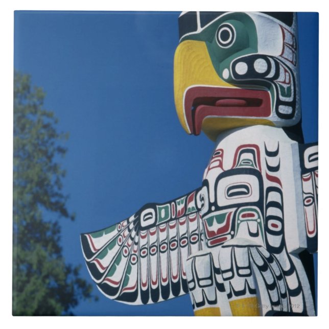 Stanley parkerar, Vancouver, British Columbia, Kakelplatta (Framsidan)