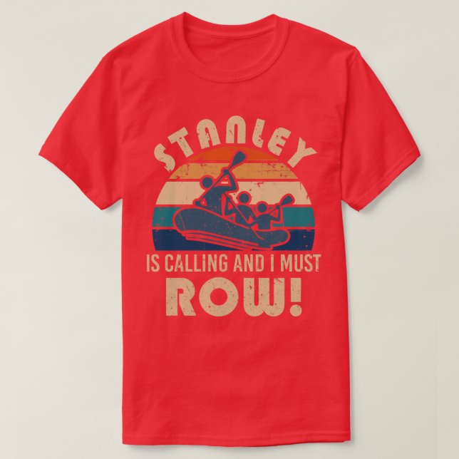 Stanley River-raftning T Shirt (Design framsida)