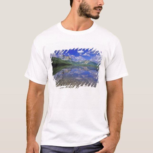 Stanley Sjö i Sawtooth-bergen i Idaho T Shirt (Framsida)