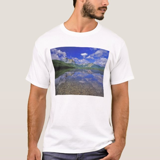 Stanley Sjö i Sawtooth-bergen i Idaho Tee Shirt (Framsida)