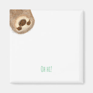 Stanley sloth 'oh hi'! magnet
