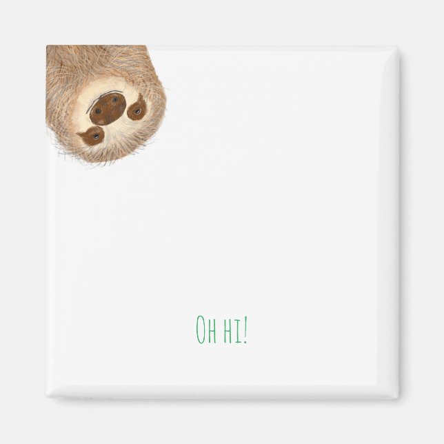 Stanley sloth 'oh hi' magnet! magnet (Framsidan)