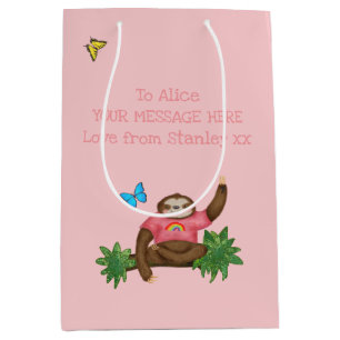 Stanley Sloth rosa personlig-presentväska