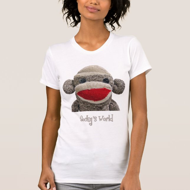 Stanley sock monkeyT-tröja Tee (Framsida)
