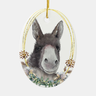 Stanley the jul Donkey Julgransprydnad Keramik