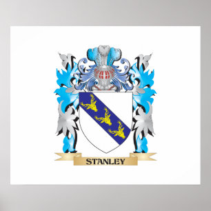 Stanley vapensköld - familjvapensköld poster