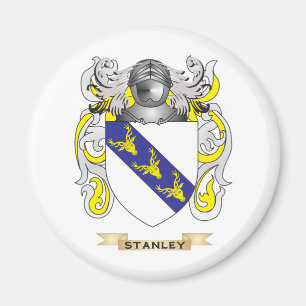 Stanley vapensköld (familjvapenskölden) magnet